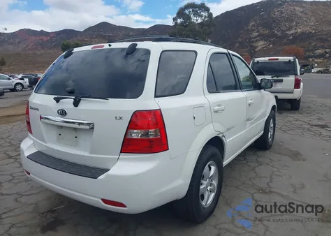 2007 Kia Sorento Lx z USA, uszkodzony, nr VIN KNDJD736X75754697